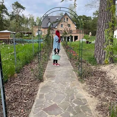 Seeblick Zwei Im Waldschloesschen * Wendisch Rietz